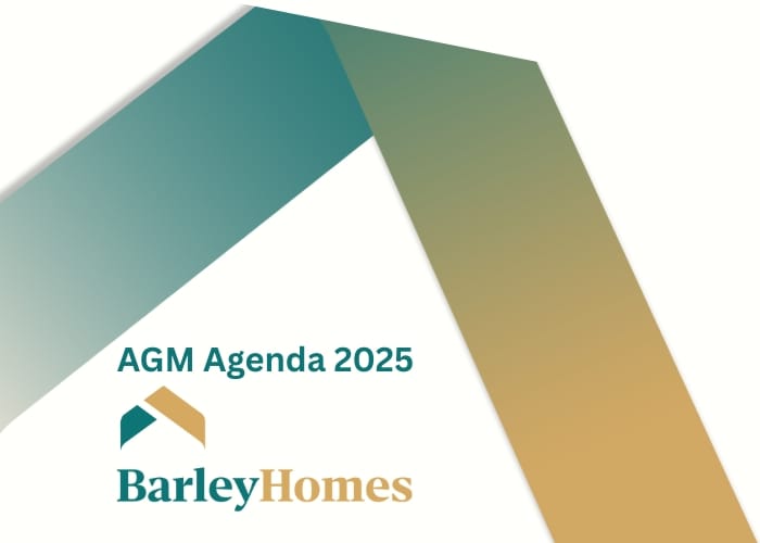 Barley Homes AGM agenda 2025